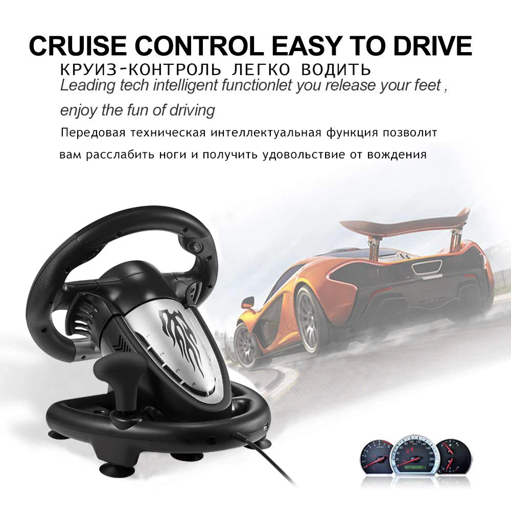 Volan PXN V3 Pro pentru PC & Console 180°