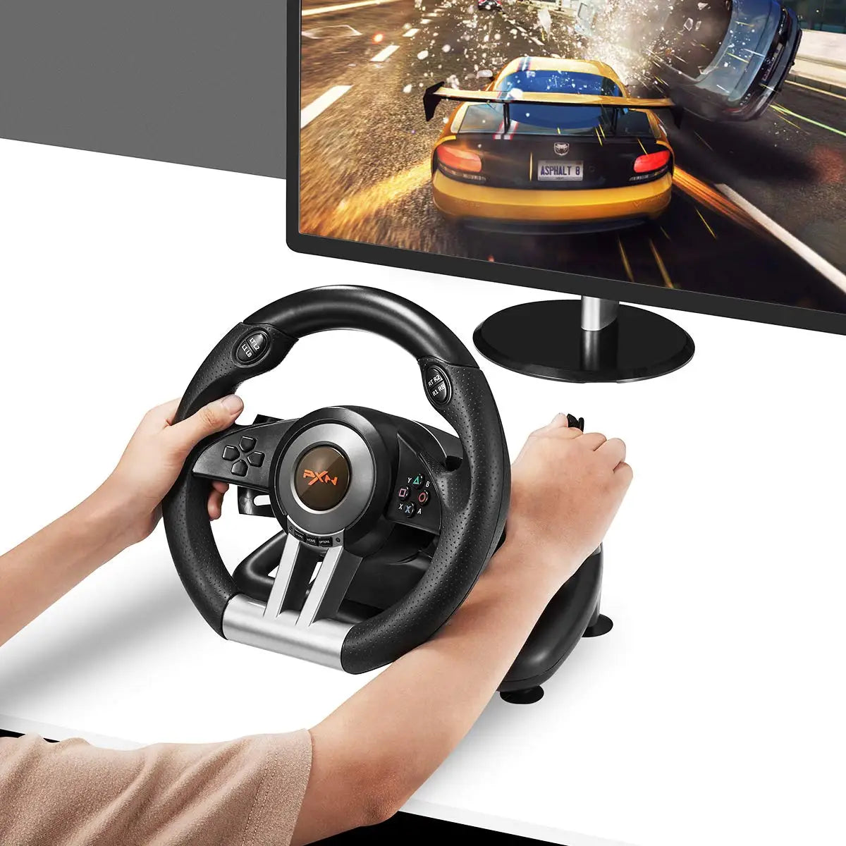PXN V3 Pro Racing Wheel pentru PC & Console Wheel 180°
