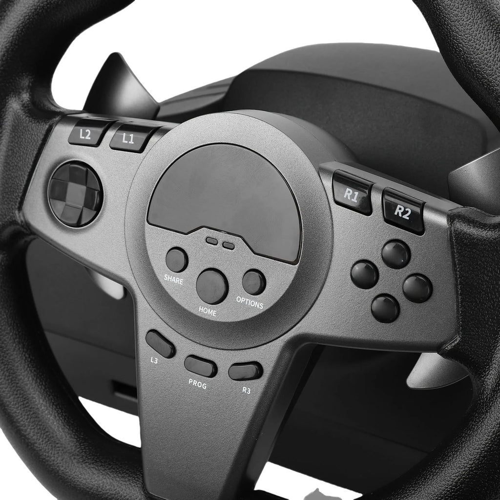 Gaming Racing Wheel 270° with Pedals for PC & Switch